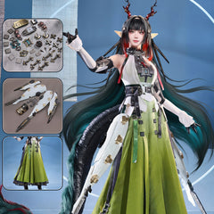 Zhuang Fangyi Cosplay Costume Premium Edition | NekocosArknights: Endfield,Costume,Game