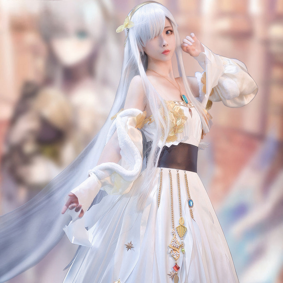 【Nekocos】Game Cosplay Anastasia Cosplay Costume