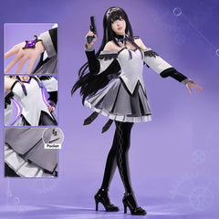 Homura Akemi Cosplay Costume | Custom-Tailored ExcellenceAnime,Costume,Puella Magi Madoka Magica