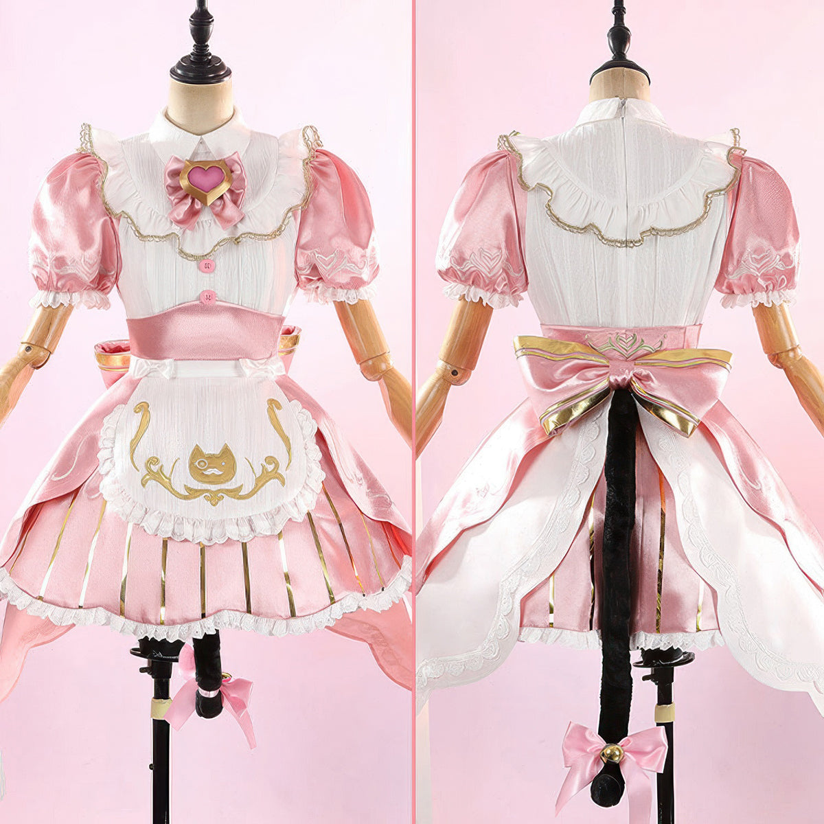 Kiriko Cosplay Costume - Custom-Tailored Nyan Cafe OutfitCostume,Game,Overwatch