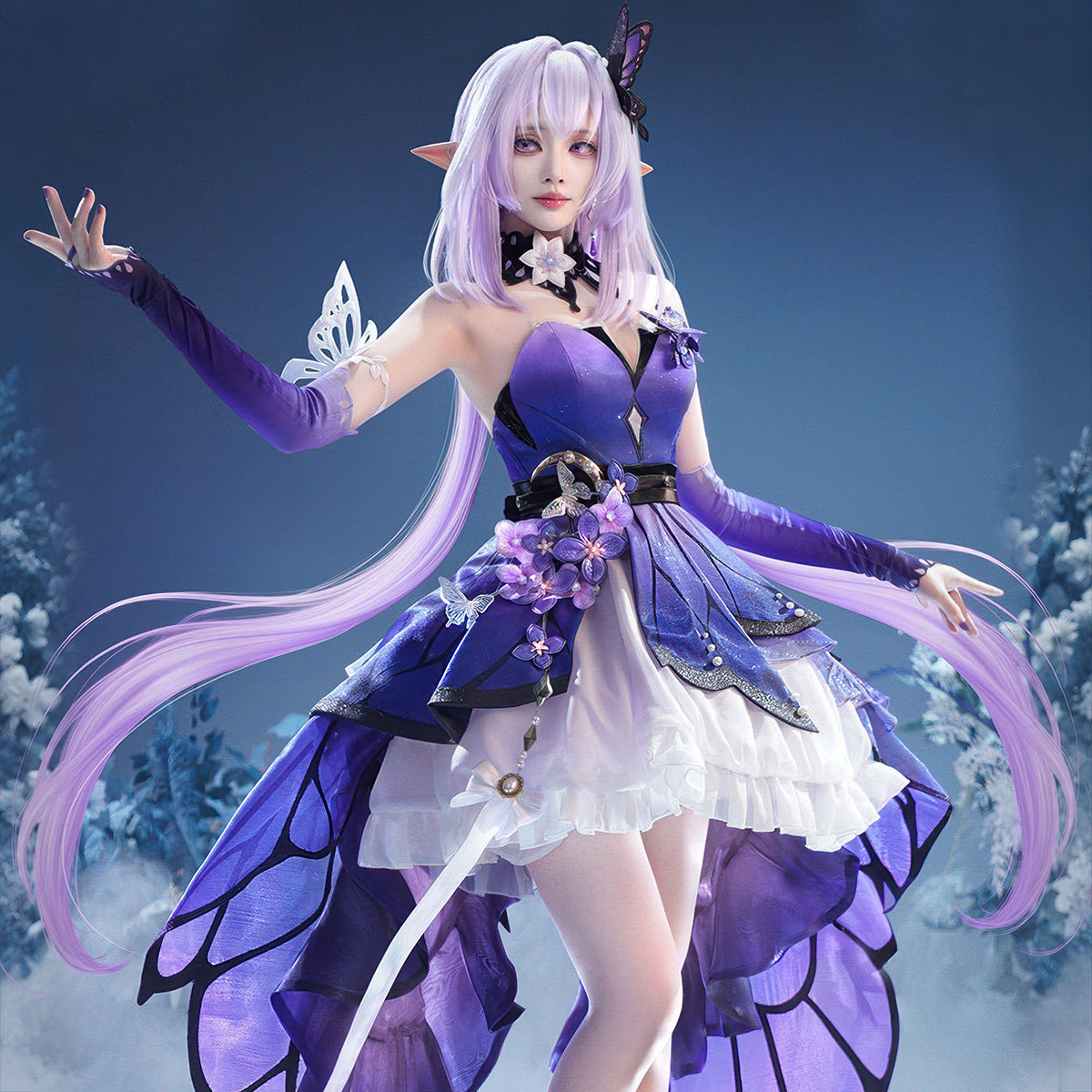 Honkai Star Rail Castorice Cosplay Costume - Premium EditionCostume,Game,Honkai: Star Rail