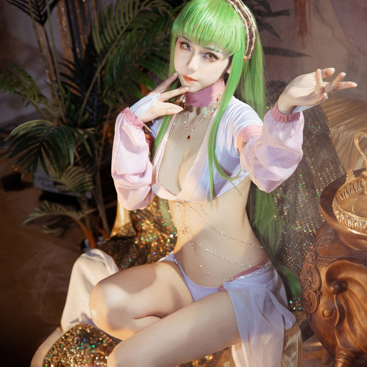 C.C. Enchanting Dancer Cosplay Costume