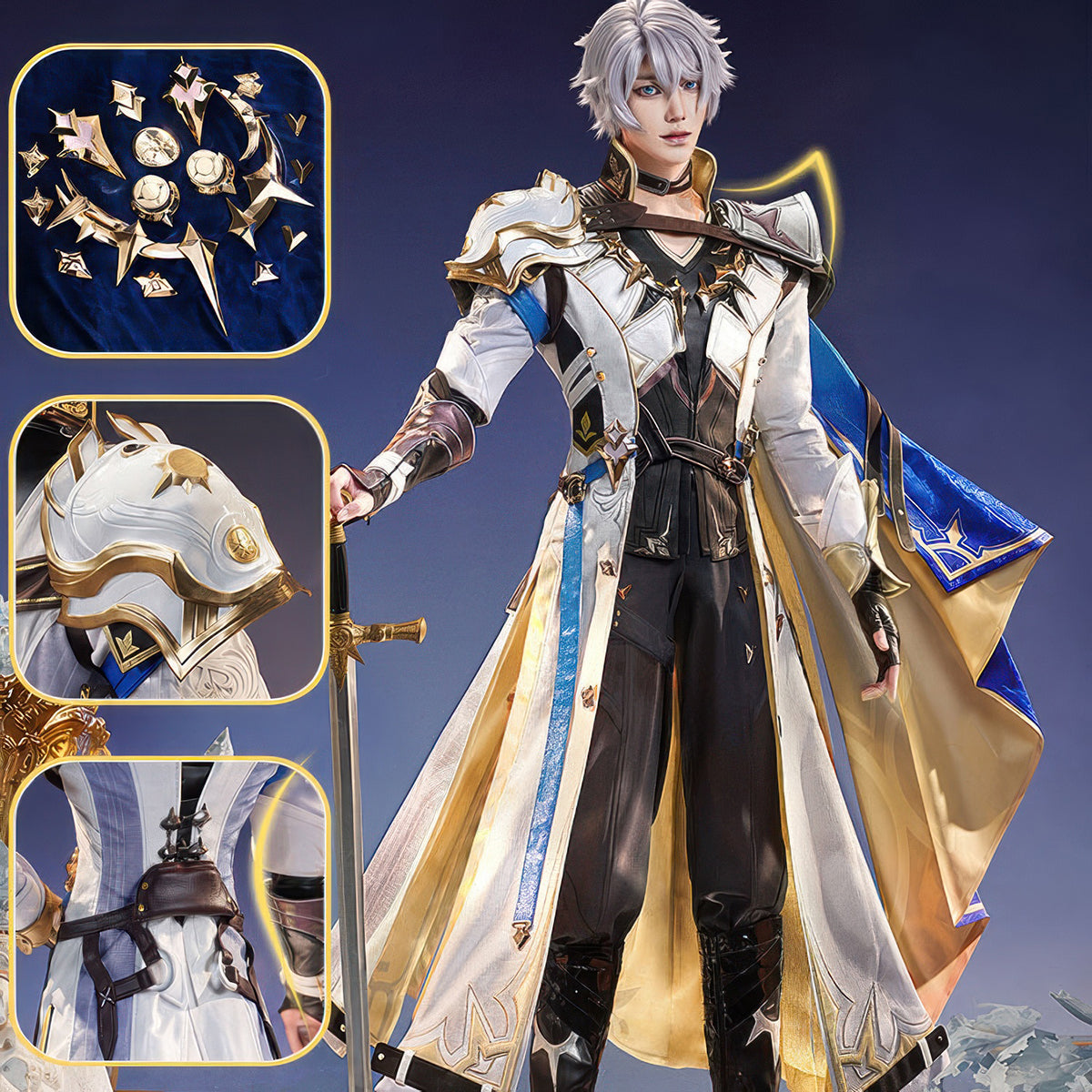 Honkai Star Rail Phainon Cosplay Costume - Premium EditionCostume,Game,Honkai: Star Rail