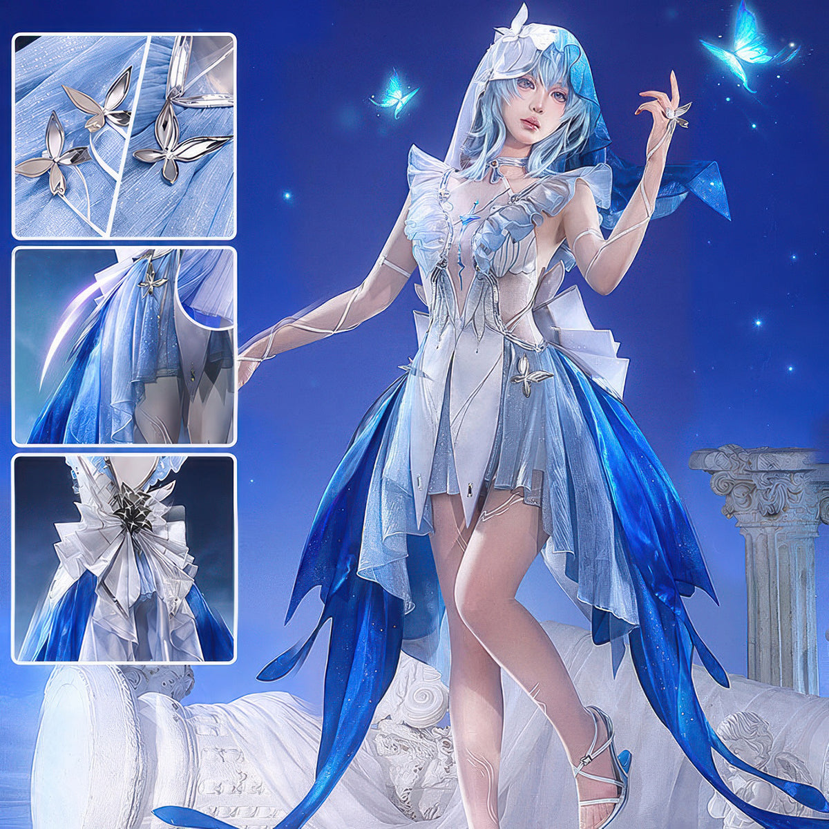 Wuthering Waves Shorekeeper Cosplay Costume - Premium EditionCostume,Game,Wuthering Waves