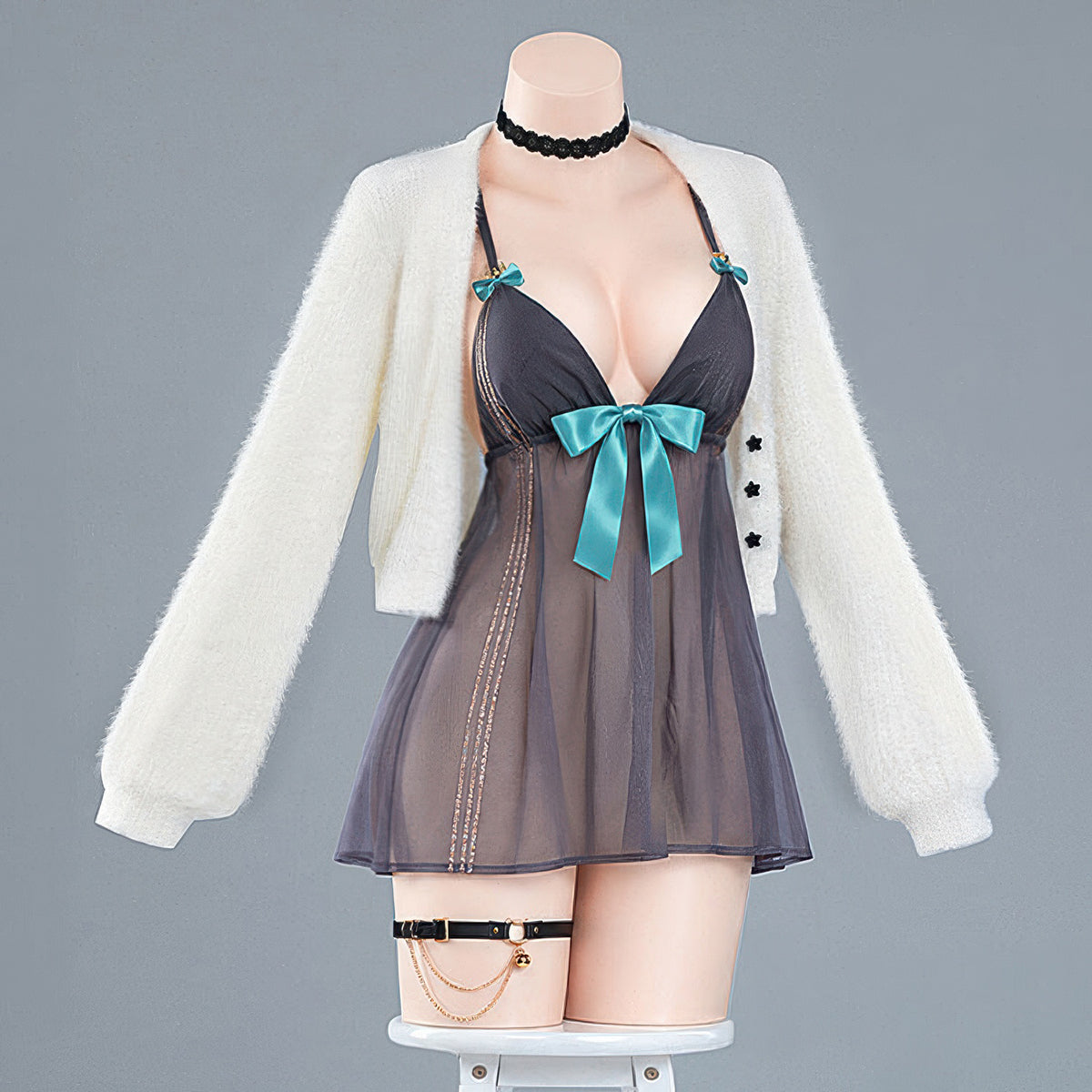 Azur Lane Cheshire Cosplay Pajamas - Custom Tailored CostumeAzur Lane,Costume,Game