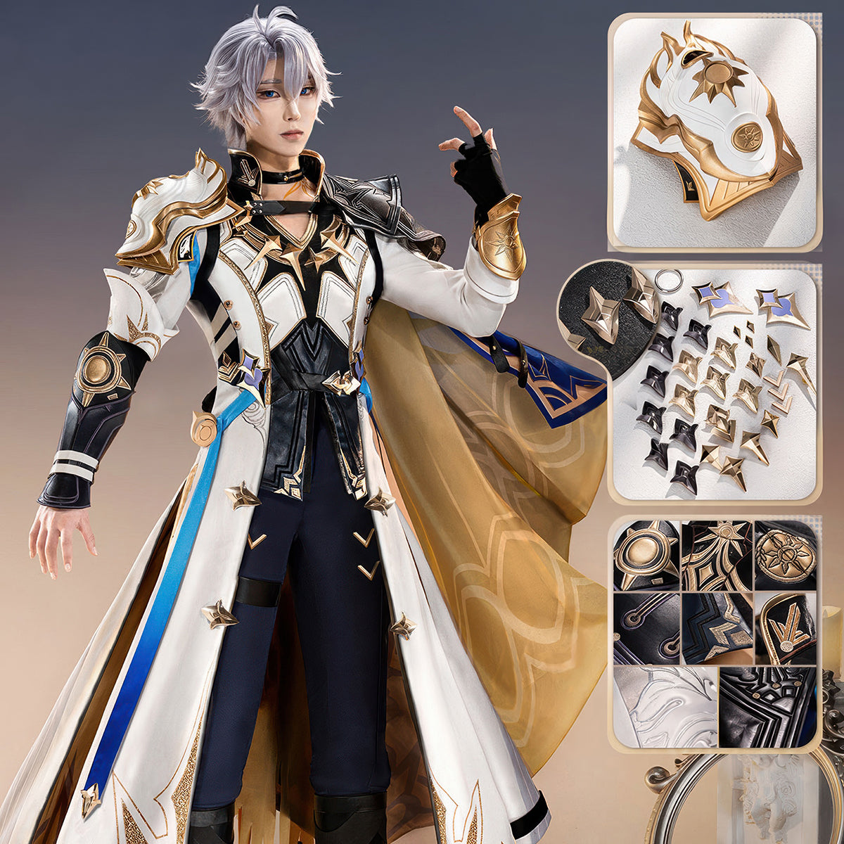 Honkai Star Rail Phainon Cosplay Costume - Premium EditionCostume,Game,Honkai: Star Rail