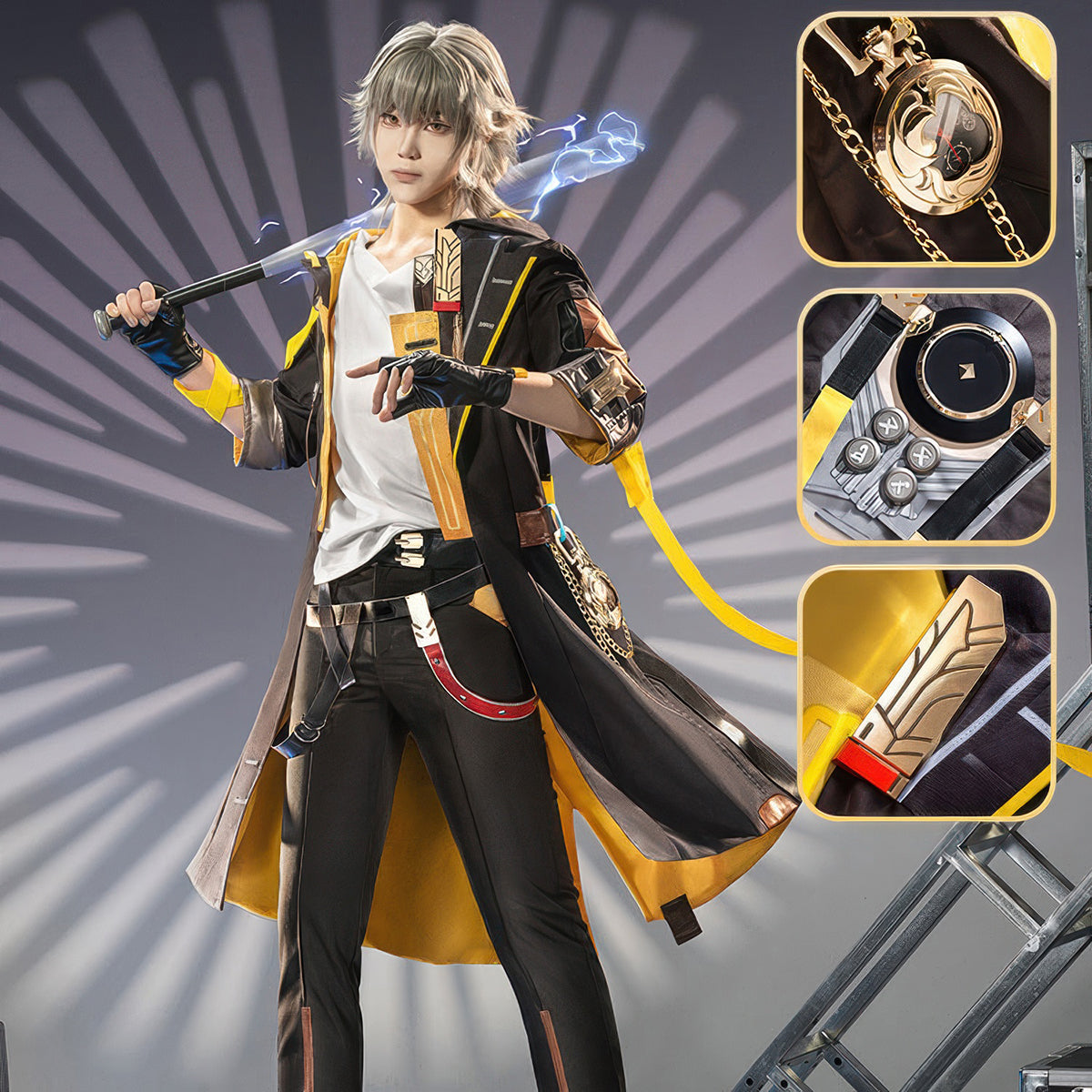 Honkai Star Rail Caelus Cosplay Costume - Premium Custom TailorCostume,Game,Honkai: Star Rail