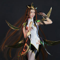 Phoenix Seraphine Cosplay Costume - Premium Custom-TailorCostume,Game,League of Legends