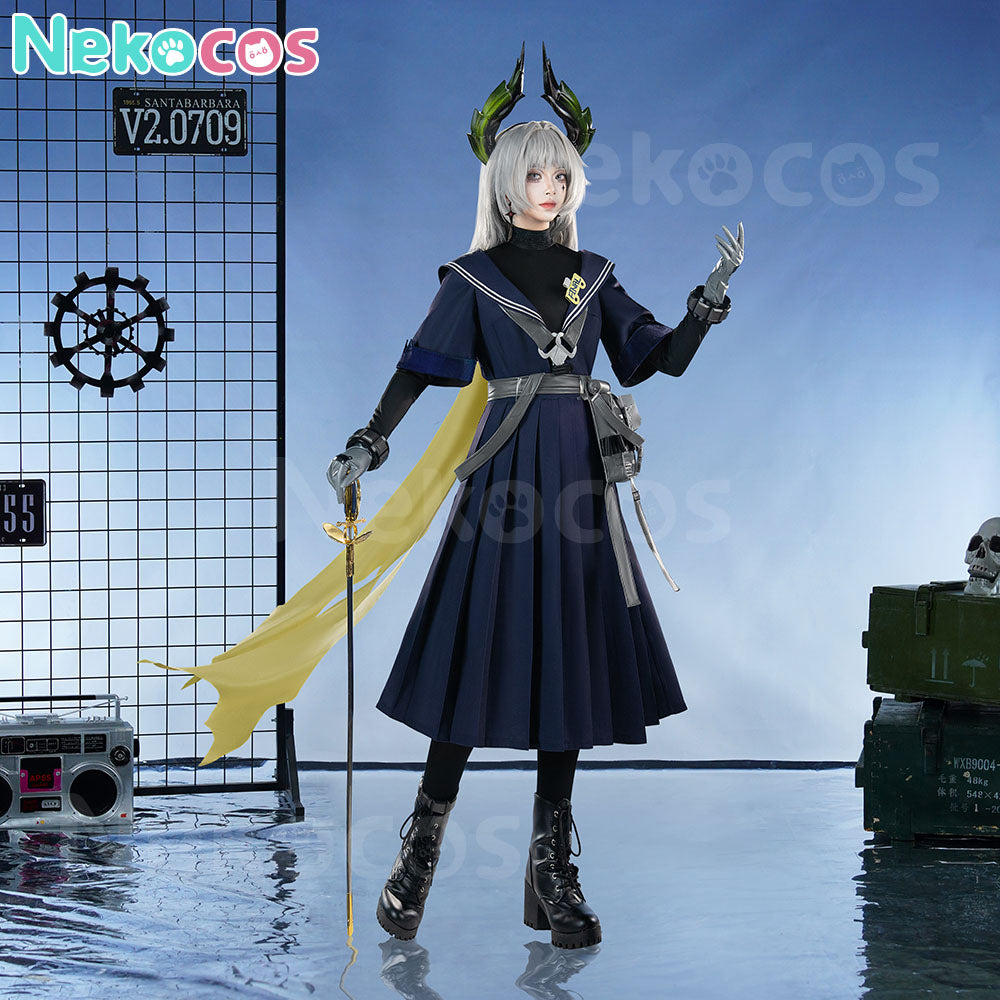 【Nekocos】Game Arknights Cosplay Irene Cosplay Costume Premium Edition