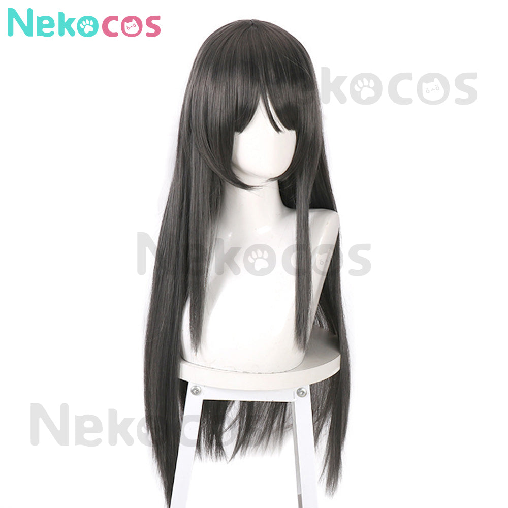 【Nekocos】Anime Puella Magi Madoka Magica Cosplay Akemi Homura Cosplay Wig | In Stock