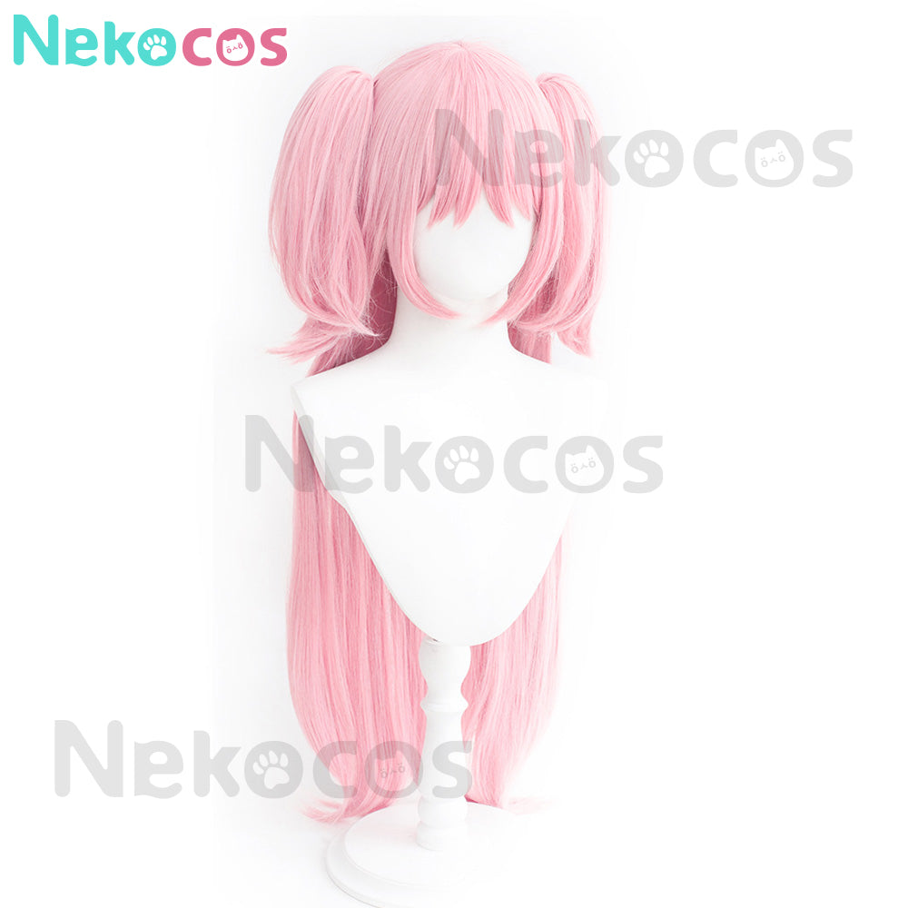 【Nekocos】Anime Puella Magi Madoka Magica Cosplay Kaname Madoka Cosplay Wig | In Stock