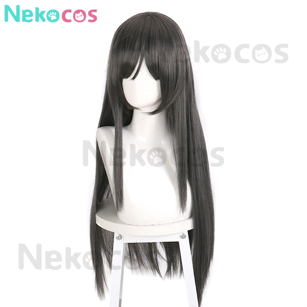 【Nekocos】Anime Puella Magi Madoka Magica Cosplay Akemi Homura Cosplay Wig | In Stock