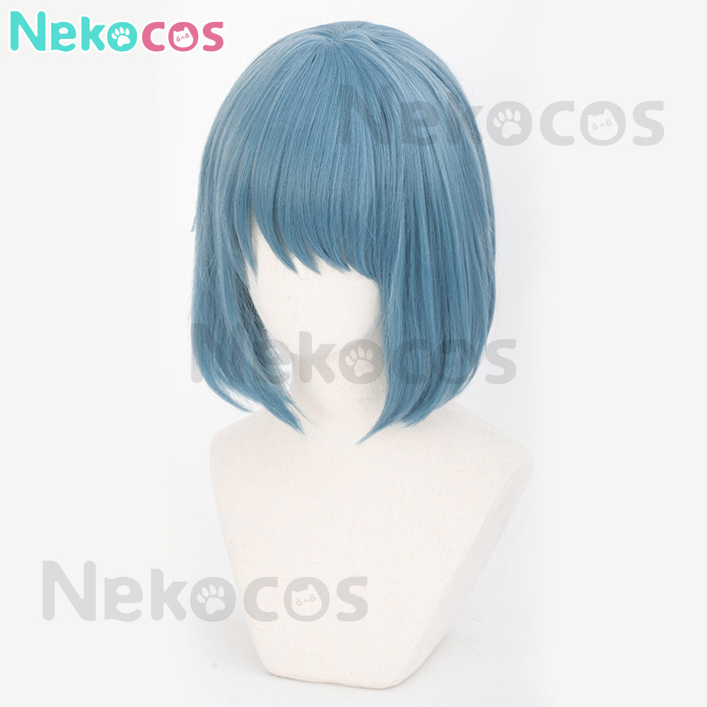 【Nekocos】Anime Puella Magi Madoka Magica Cosplay Miki Sayaka Cosplay Wig | In Stock