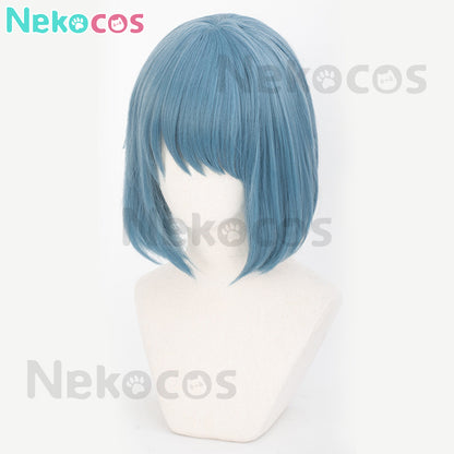 【Nekocos】Anime Puella Magi Madoka Magica Cosplay Miki Sayaka Cosplay Wig | In Stock