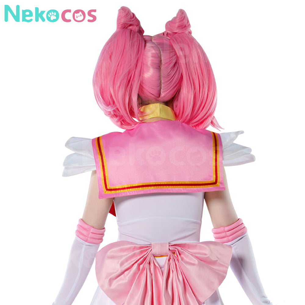 【Nekocos】Anime Sailor Moon SuperS Cosplay Sailor Chibi Moon Chibiusa Tsukino Battle Suit Cosplay Costume Premium Edition | In Stock