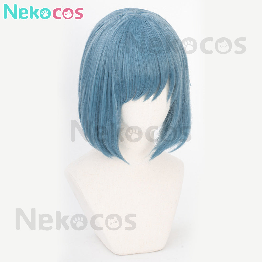 【Nekocos】Anime Puella Magi Madoka Magica Cosplay Miki Sayaka Cosplay Wig | In Stock