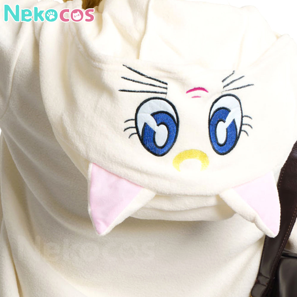 【Nekocos】Anime Sailor Moon Cosplay Sailor Venus Minako Aino Zipper Hoodie Cosplay Costume | In Stock