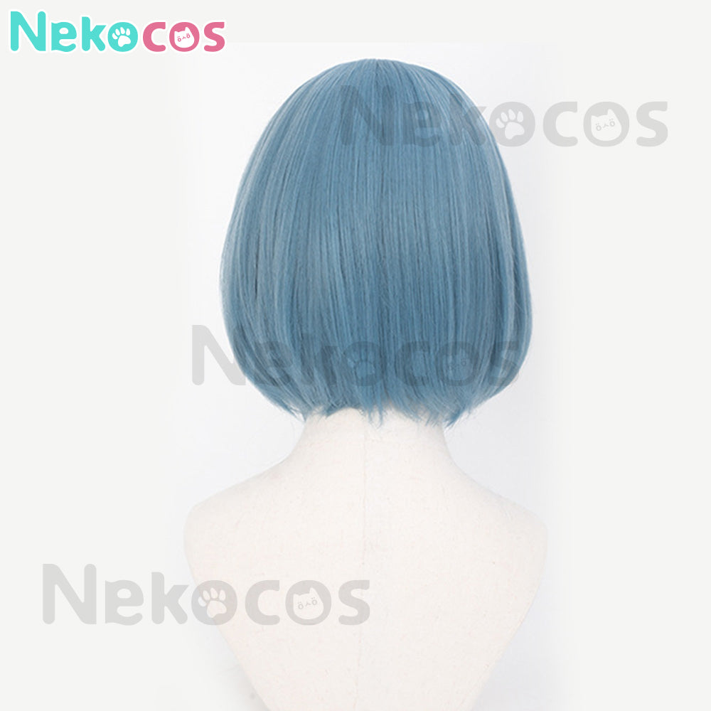 【Nekocos】Anime Puella Magi Madoka Magica Cosplay Miki Sayaka Cosplay Wig | In Stock