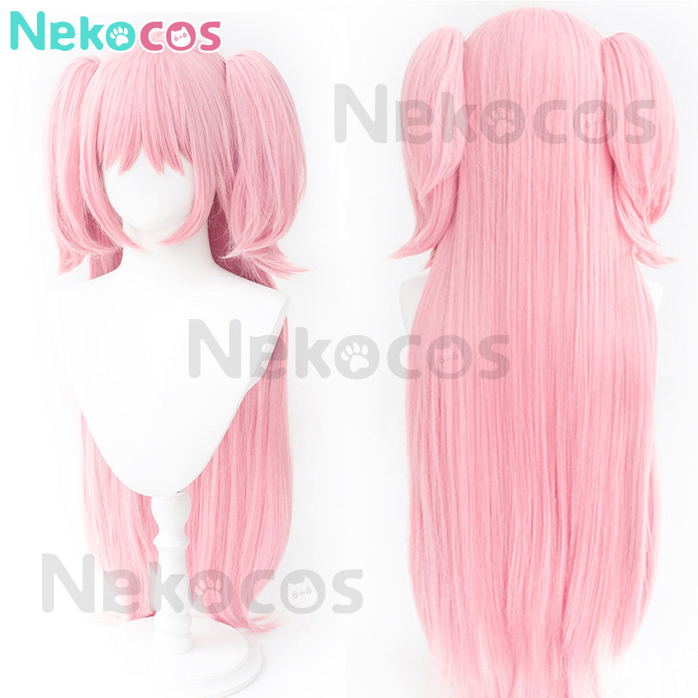 【Nekocos】Anime Puella Magi Madoka Magica Cosplay Kaname Madoka Cosplay Wig | In Stock