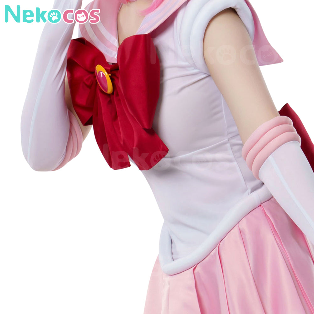 【Nekocos】Anime Sailor Moon Cosplay Sailor Chibi Moon Chibiusa Tsukino Battle Suit Cosplay Costume Premium Edition | In Stock