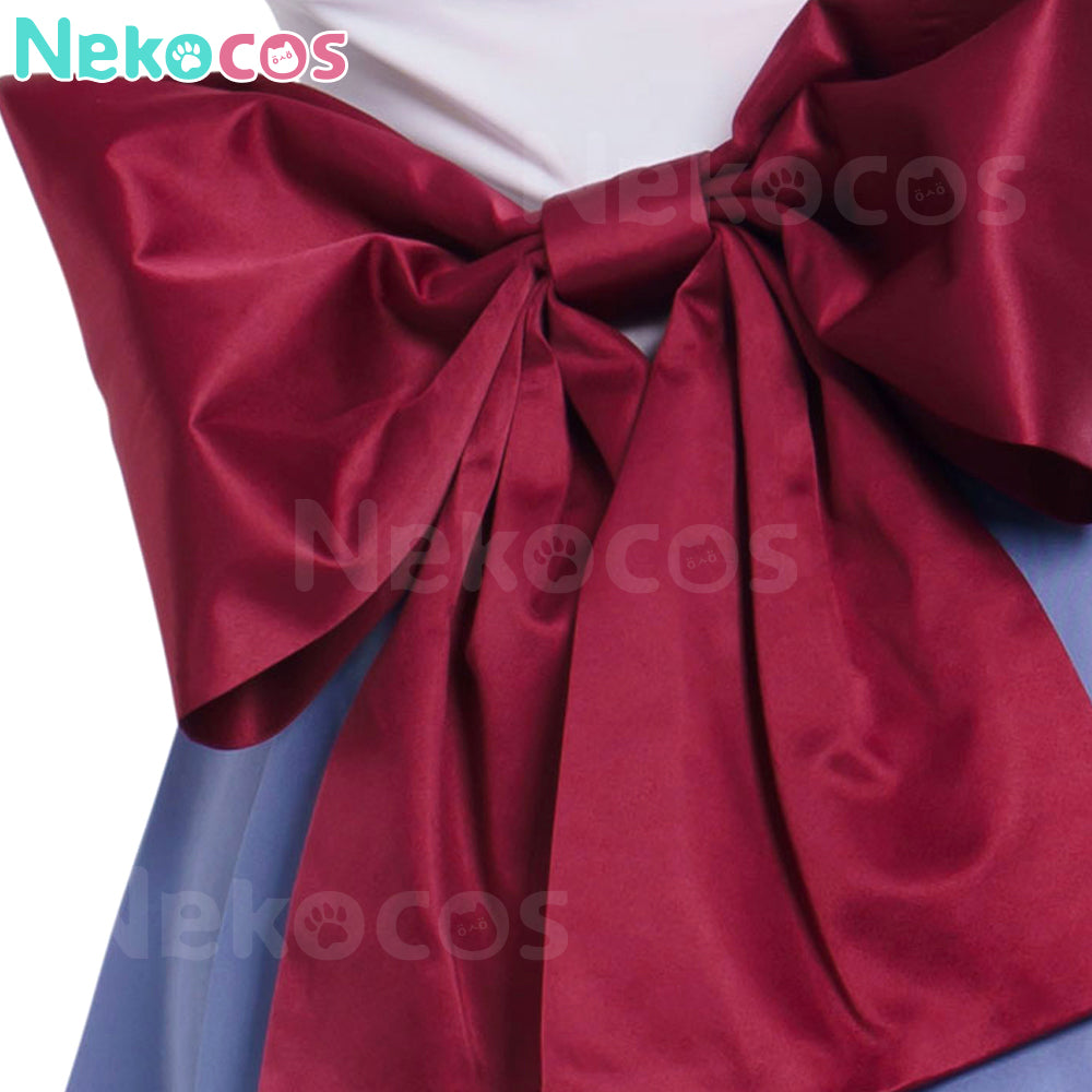 【Nekocos】Anime Sailor Moon Cosplay Sailor Saturn Hotaru Tomoe Battle Suit Cosplay Costume Premium Edition | In Stock