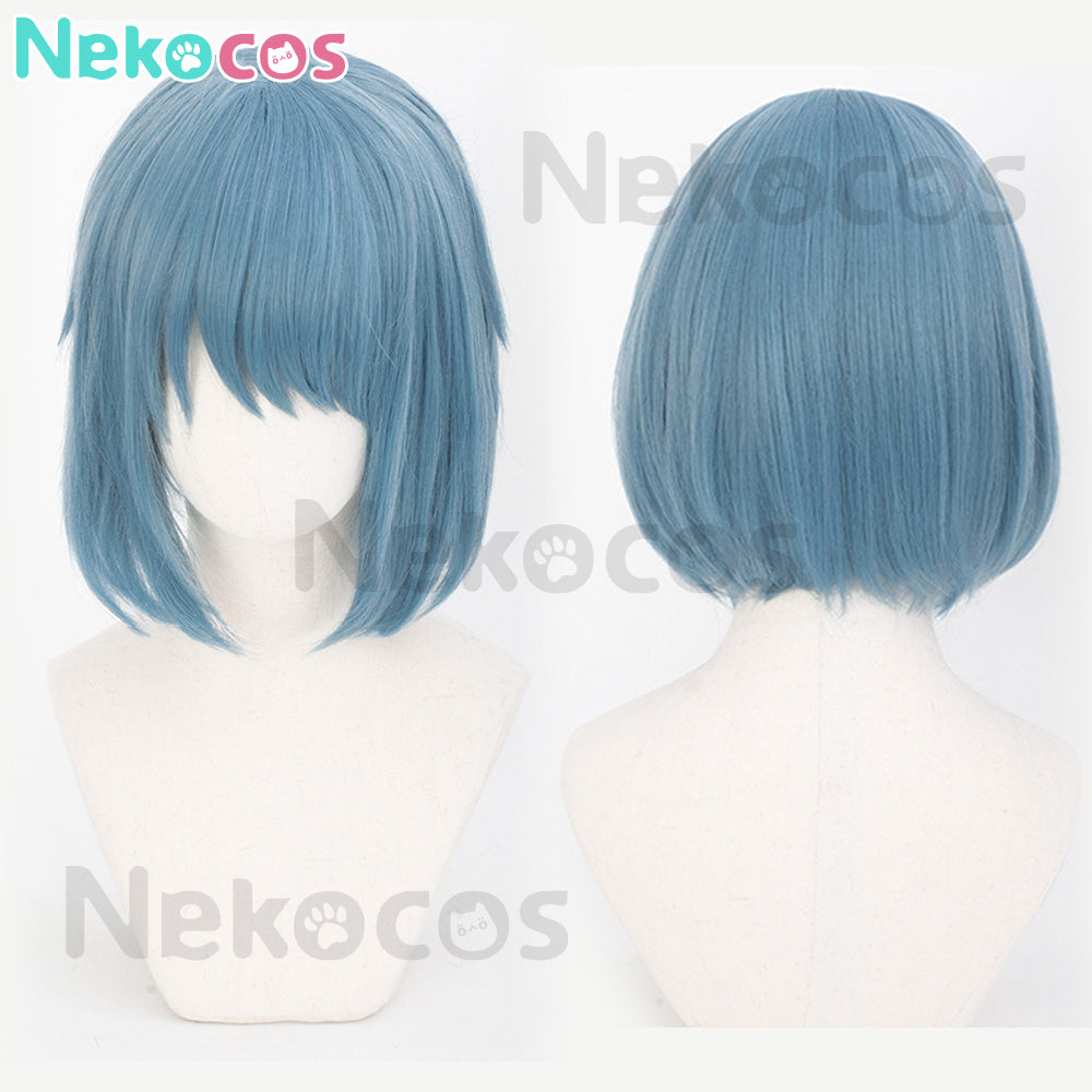 【Nekocos】Anime Puella Magi Madoka Magica Cosplay Miki Sayaka Cosplay Wig | In Stock