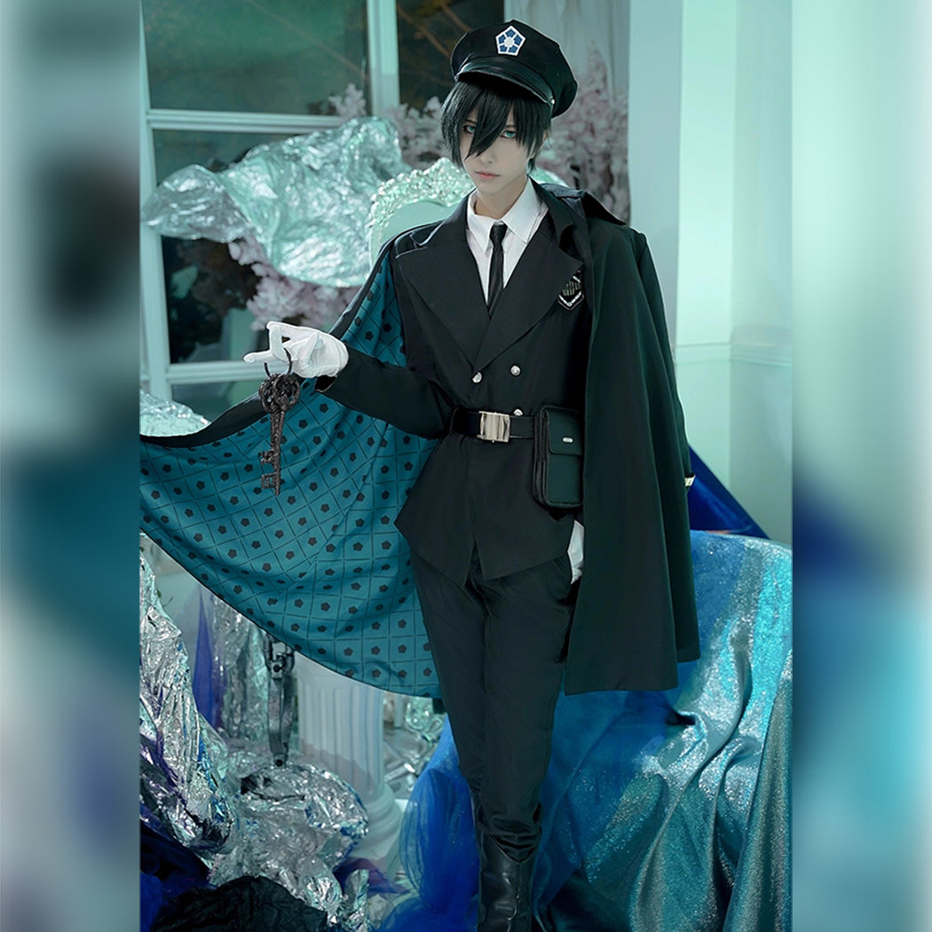 【Nekocos】Anime Blue Lock Cosplay Blue Lock Military Uniform Cosplay Costume | In Stock