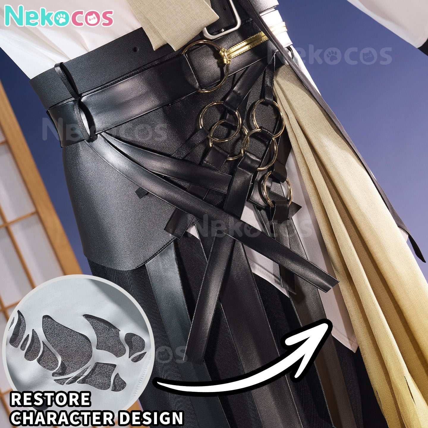 Arknights Wang Cosplay Costume Custom Tailored - Premium EditionArknights,Costume,Game