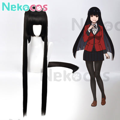 【Auf Lager】Anime Kakegurui Cosplay Jabami Yumeko Cosplay Perücke
