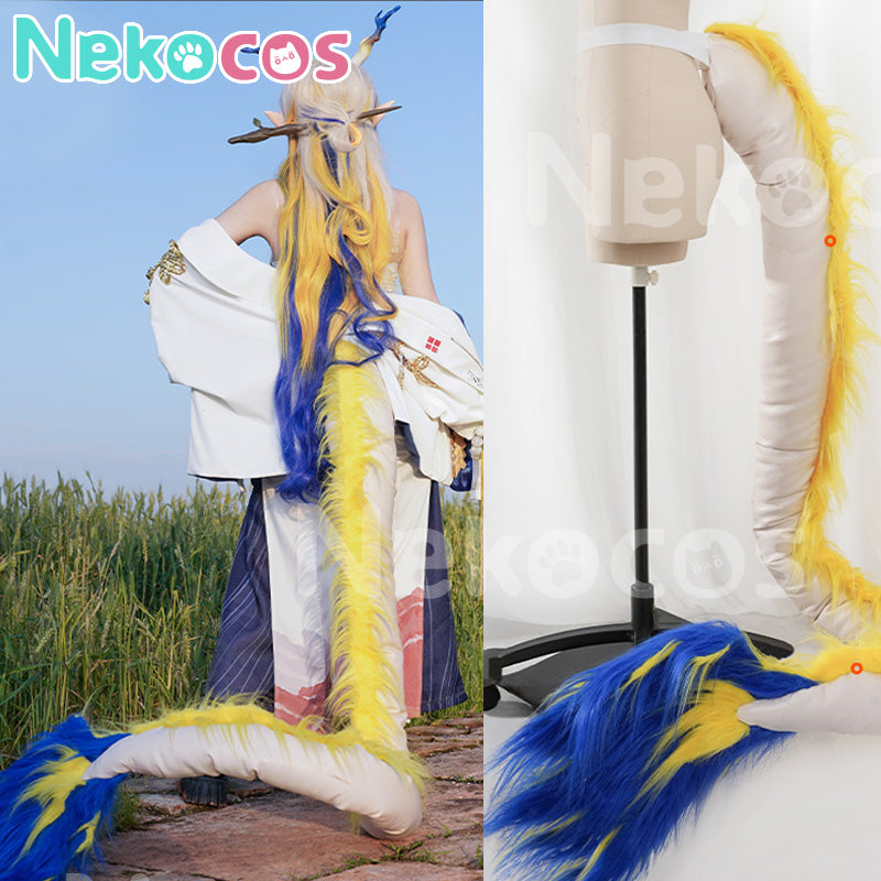 【Nekocos】Game Arknights Cosplay Shu Cosplay Costume Premium Edition | In Stock