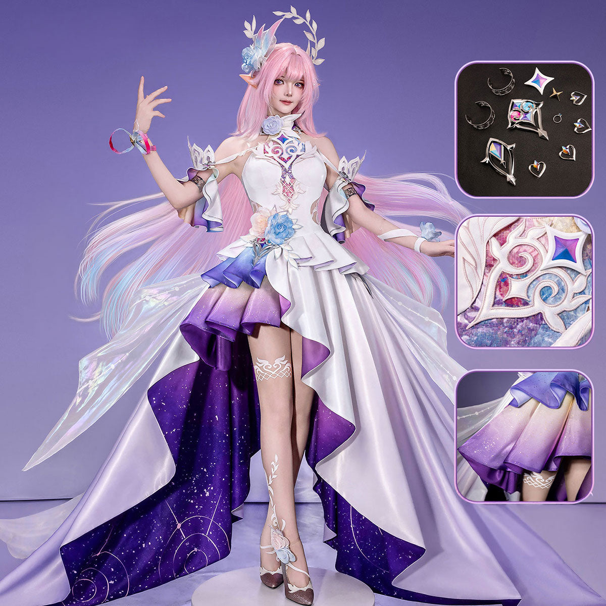 【Nekocos】Game Honkai: Star Rail Cosplay Greater Cyrene Cosplay Costume Premium Edition | In Stock