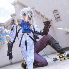 Genshin Impact Il Dottore Cosplay Costume - Premium EditionCostume,Game,Genshin Impact