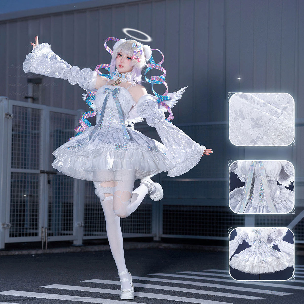 【Nekocos】Game Needy Streamer Overload Cosplay OMGkawaiiAngel chan Cosplay Costume | Custom-Tailor