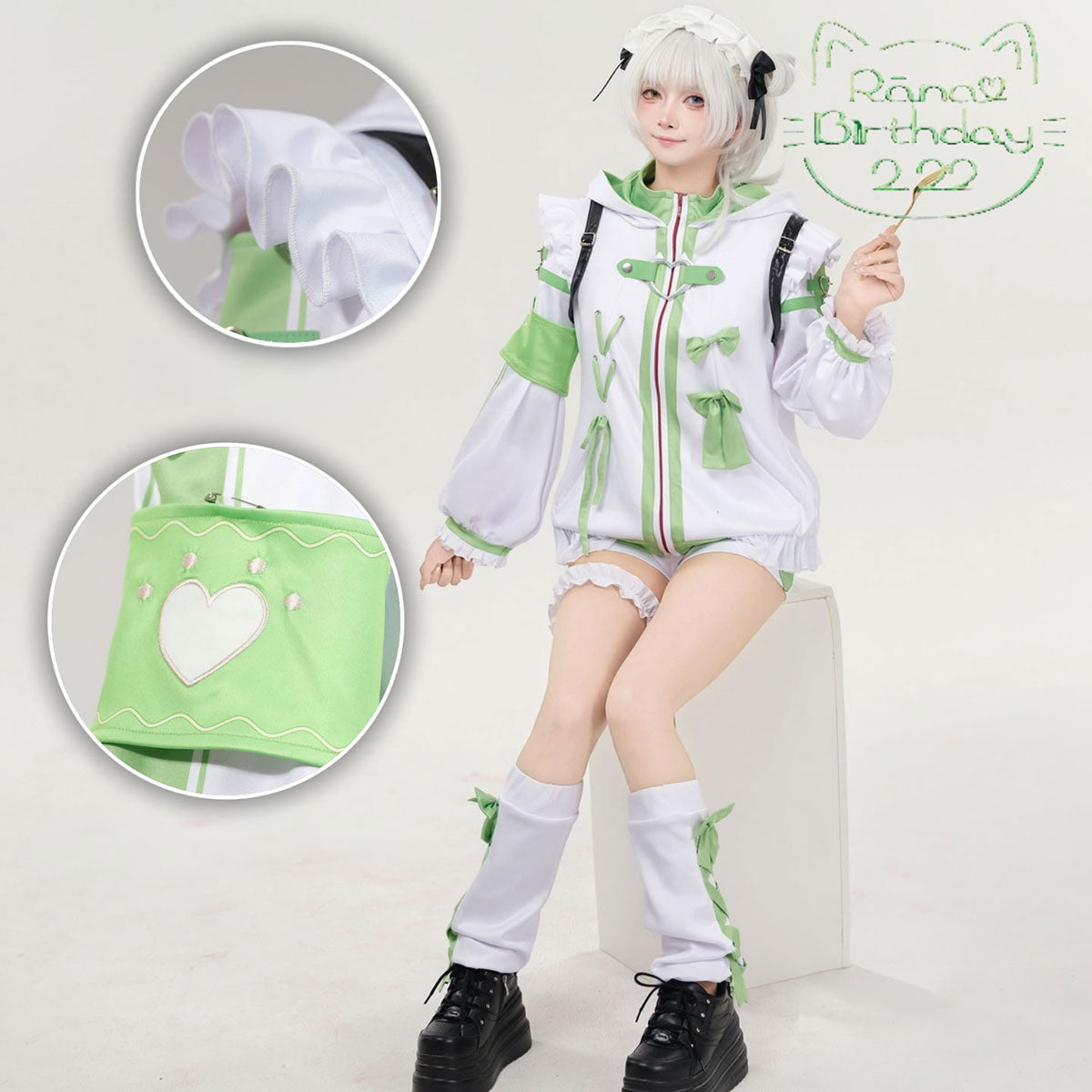 Custom-Tailored Raana Kaname Cosplay Costume – NekocosAnime,BanG Dream!,Costume