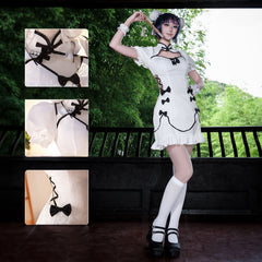 Custom Anime Cosplay Stockings - Anarchy Chinese-Style CostumeAnime,Costume,Panty & Stocking with Garterbelt