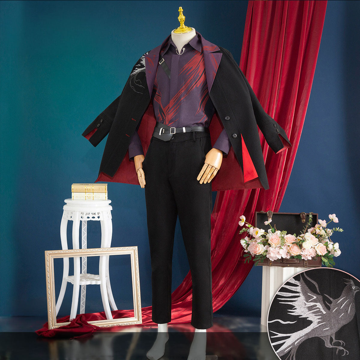 【Nekocos】Game Love and Deepspace Cosplay Sylus Relentless Conqueror Cosplay Costume | In Stock