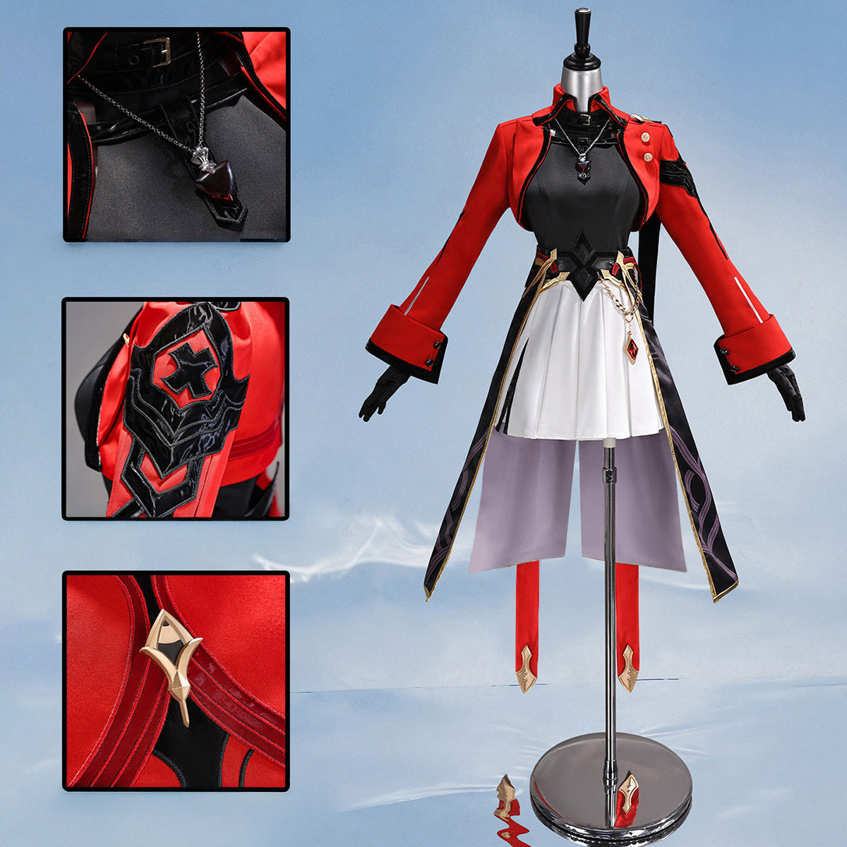 Honkai Star Rail Rin Tohsaka Cosplay Costume - Premium EditionCostume,Game,Honkai: Star Rail