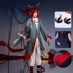Arknights Yu Cosplay Costume Premium Edition - Custom TailoredArknights,Costume,Game