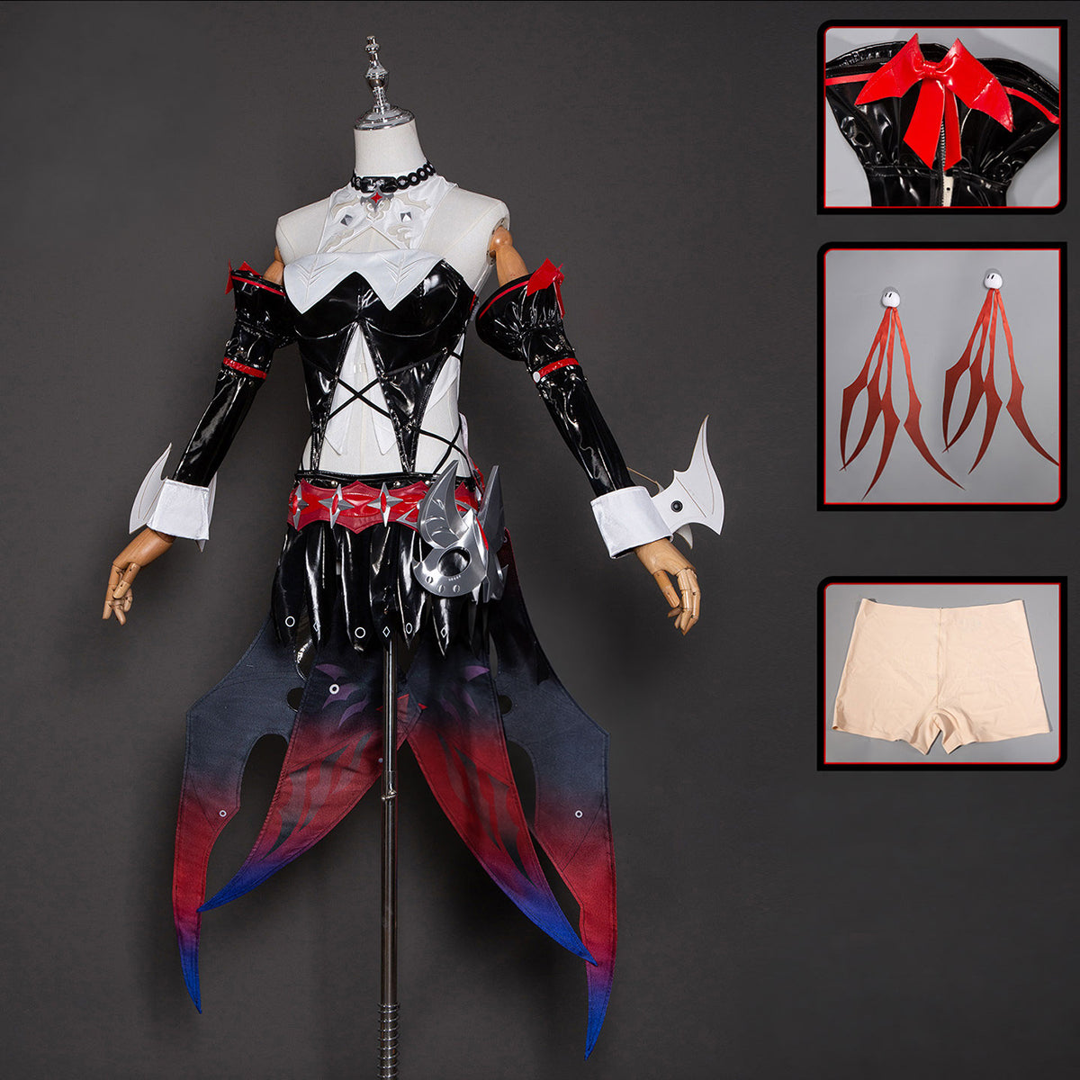 Zenless Zone Zero Claret Flint Cosplay Costume - Premium EditionCostume,Game,Zenless Zone Zero