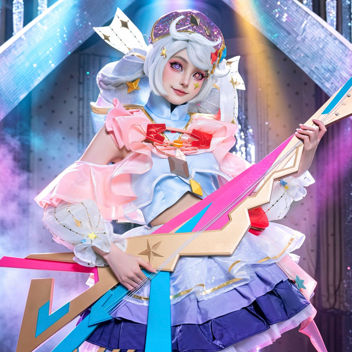 Gwen Cosplay Costume Premium Edition - Nekocos Custom TailorCostume,Game,League of Legends