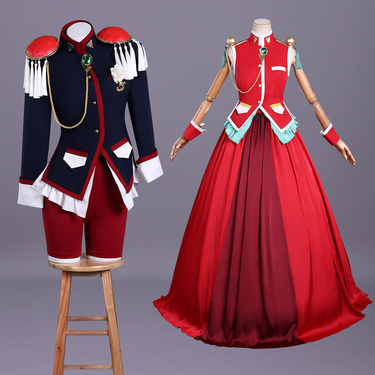 Utena Tenjou Anthy Himemiya Cosplay Costume - In StockAnime,Costume,Revolutionary Girl Utena