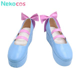 Hatsune Miku Snow Miku Cosplay Shoes - Custom HandmadeHatsune Miku,Shoes,Vocaloid