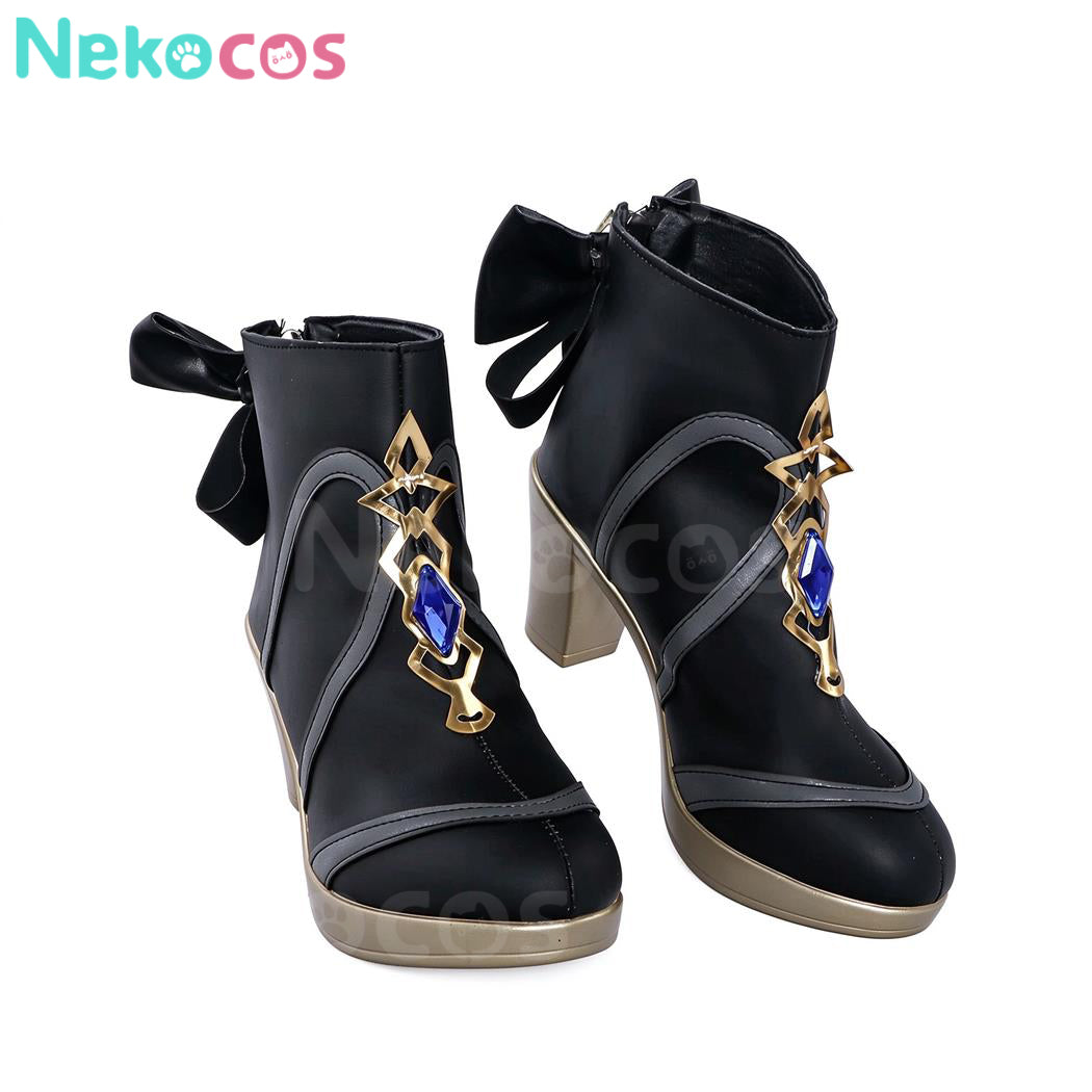 Genshin Impact Navia Cosplay Shoes for Authentic StyleGame,Genshin Impact,Shoes