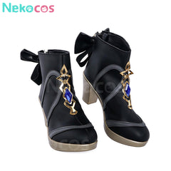 Genshin Impact Navia Cosplay Shoes for Authentic StyleGame,Genshin Impact,Shoes