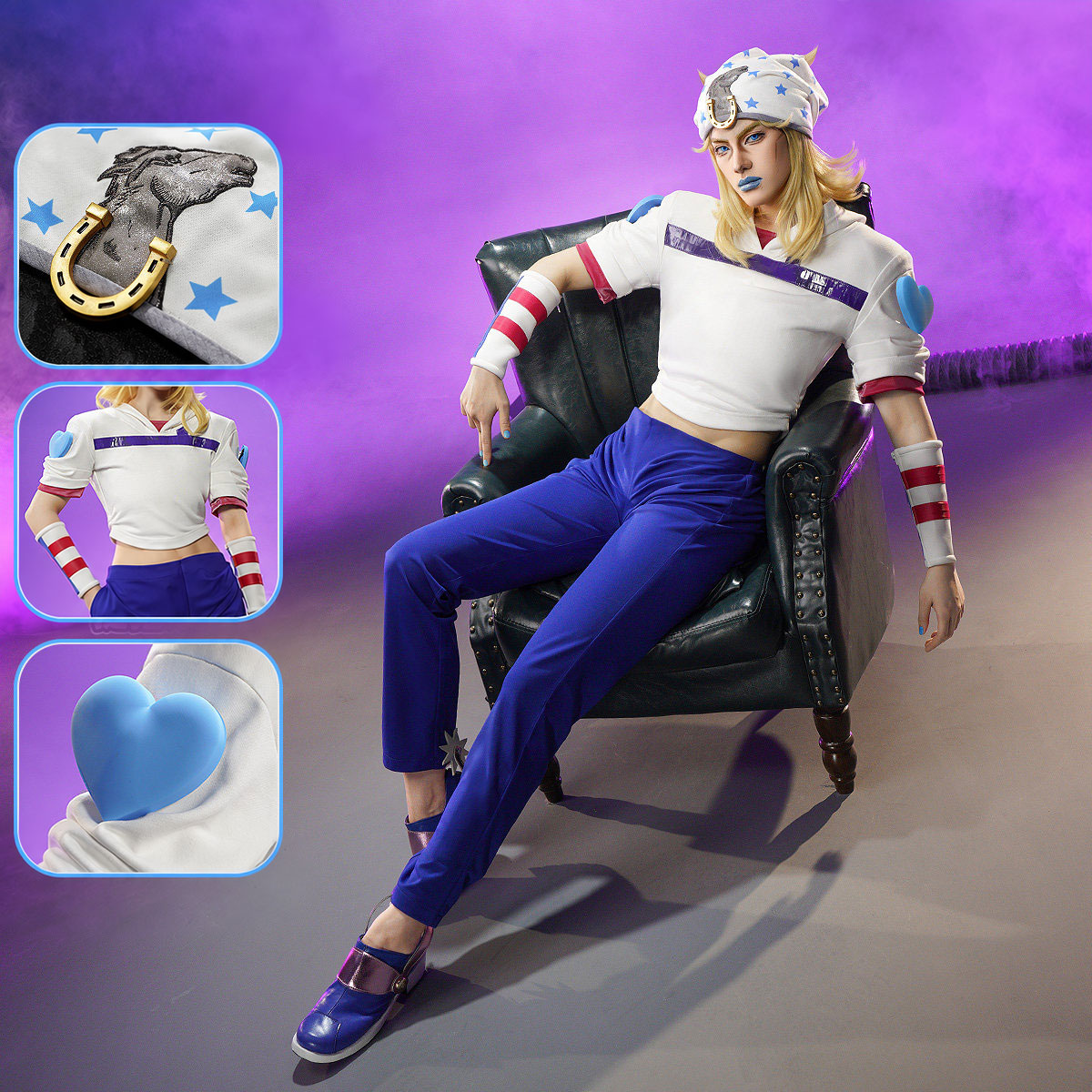 Johnny Joestar Cosplay Costume