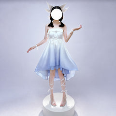 Genshin Impact Columbina Cosplay Pajamas Costume - In StockCostume,Game,Genshin Impact