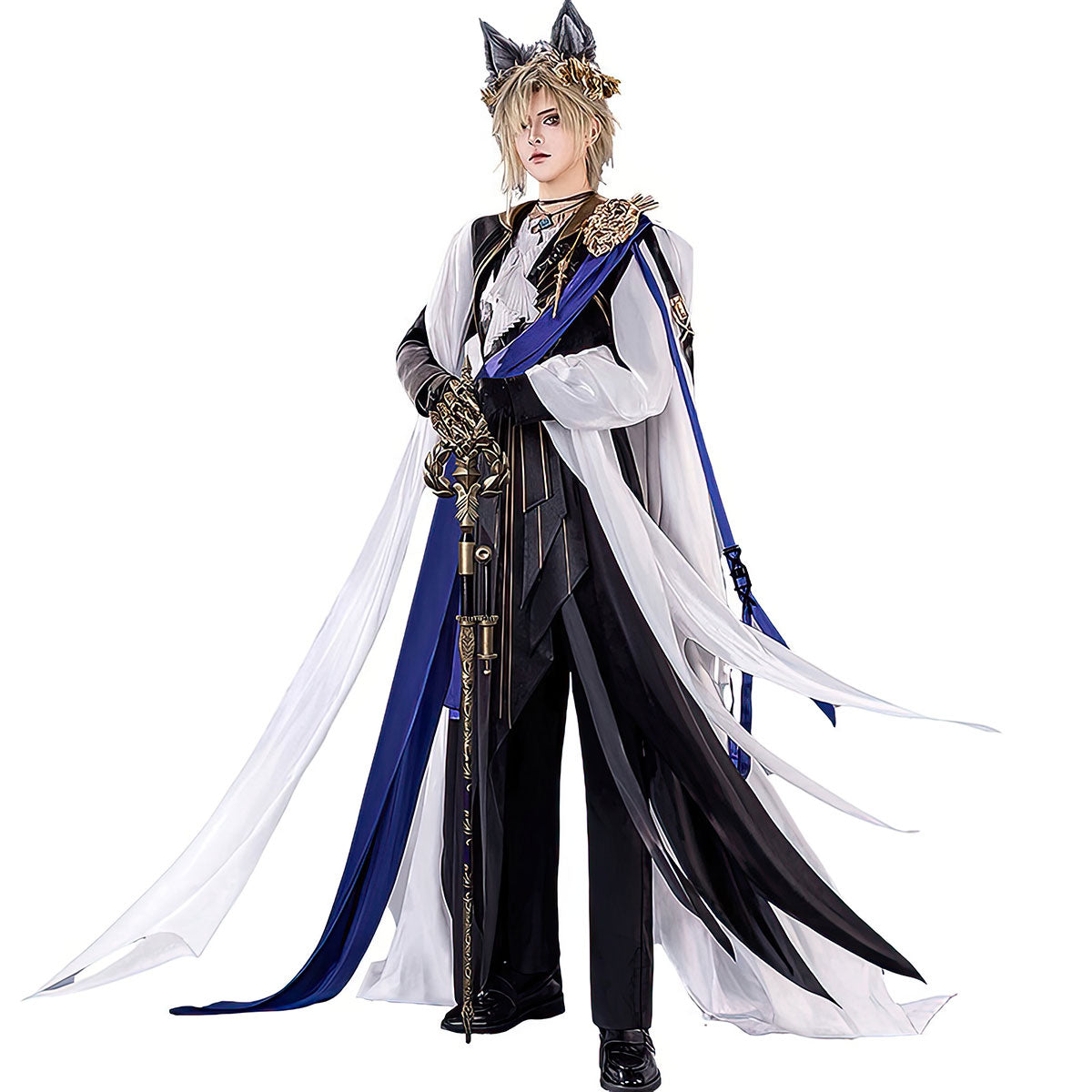 【Nekocos】Game Arknights Cosplay Tragodia Cosplay Costume Premium Edition | Custom-Tailor