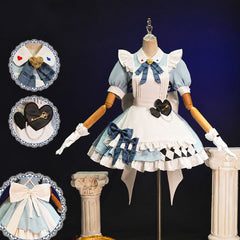 μ's Anime Cosplay Costume | GiGO Collab Cafe OutfitAnime,Costume,Love Live!