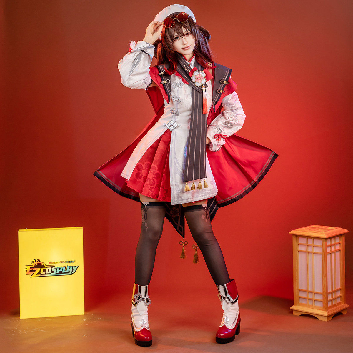 Genshin Impact Hu Tao Cosplay Costume - Premium EditionCostume,Game,Genshin Impact