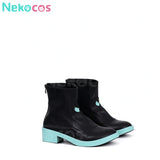 Hatsune Miku Cosplay Shoes - Silver Patent Leather StyleHatsune Miku,Shoes,Vocaloid